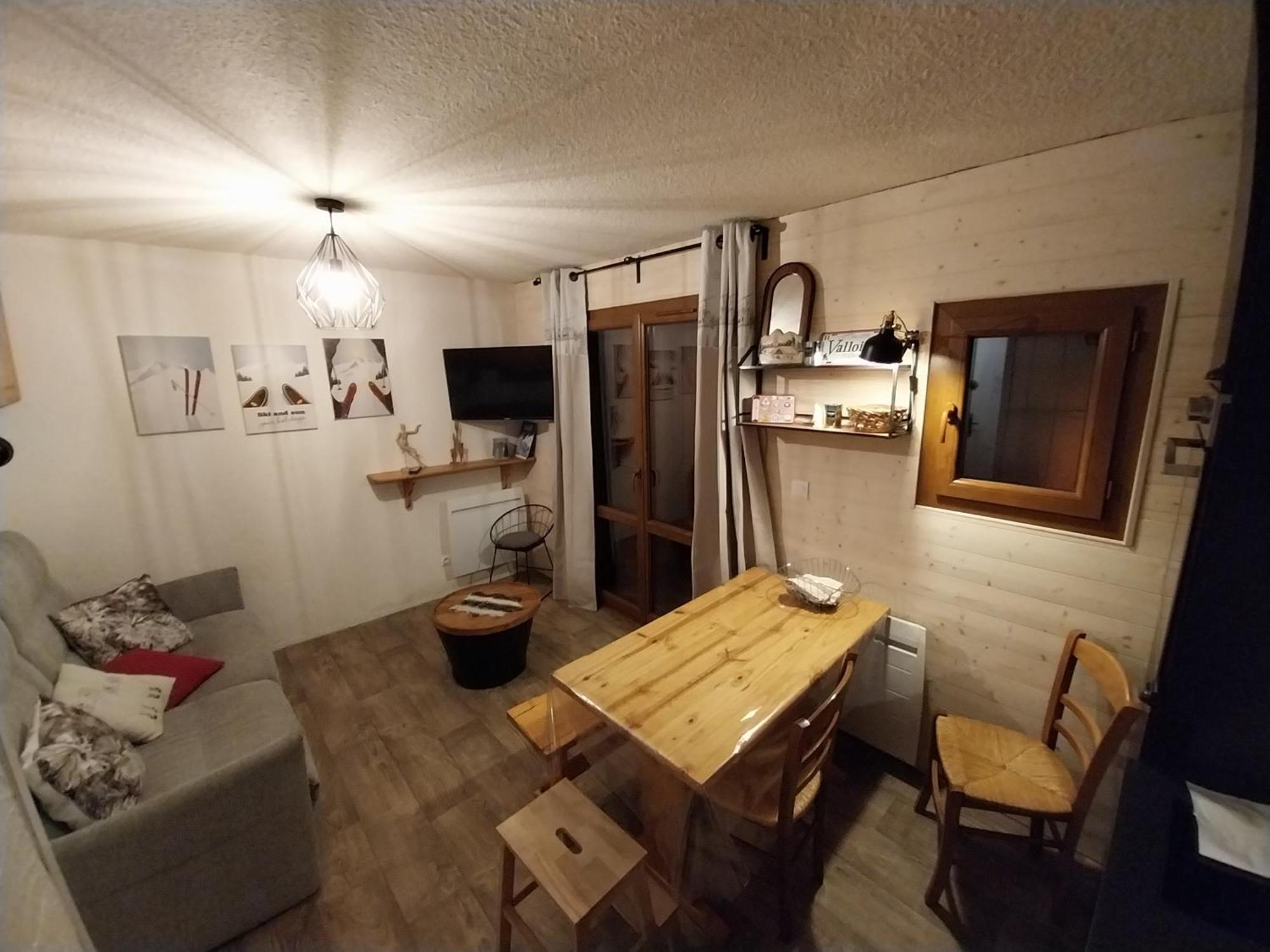 Appartement valloire, studio 22m², tout à pied, renové 2019 Extérieur photo